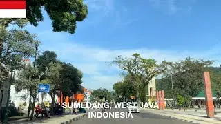 Suasana dan Kondisi Jalan Kota Sumedang [4K] Driving Around Sumedang in Indonesia