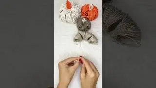 Macrame Pumpkin DIY