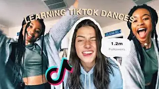 teaching myself tiktok dances