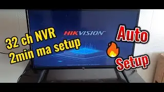 Configure in 2-minute video on Hikvision NVR/DVR only.