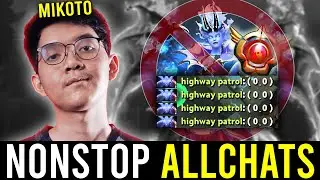 MIKOTO vs NON-STOP All Chatting GRANDMASTER QOP in Mid Lane