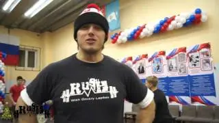 С Новым Годом! Happy New Year! from Dmitry Lapikov and RUSH team. Weightlifting