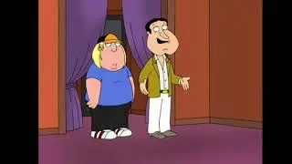Quagmire and chris go to the strip club