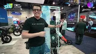 CES 2024 - WORLD'S FIRST MOTORIZED SNOWBOARD!