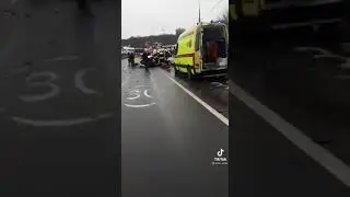 Рублёвское шоссе авария