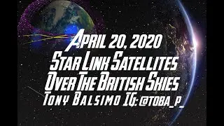 Elon Musk's - Starlink Satellites - Time Lapse | Sony a7iii | LRTimelapse