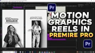 Editing Motion Graphics Reels in Premiere Pro – Viral Style Tutorial