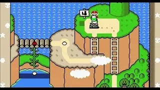 Super Mario World How to beat Ludwig's Castle by secret exit