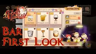 Food Fantasy - THE BAR IS FINALLY HERE!