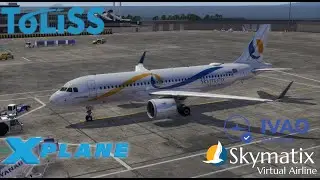 LFOB - Paris Beauvais to EDDF - Frankfurt | Toliss A320