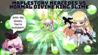 MapleStorySea | Mercedes Normal Divine King Slime, EASY Or the player Noob?  05102024