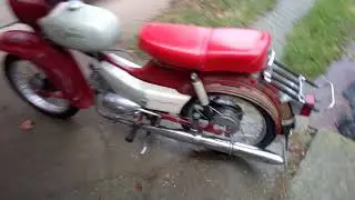 Simson Star indítás melegen
