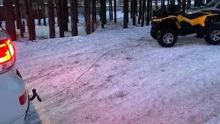 Экстренная эвакуация Stels guepard 650! слетела дроссельная заслонка 