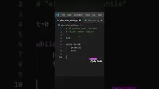 Else after While loop in Python | #short #python #loop