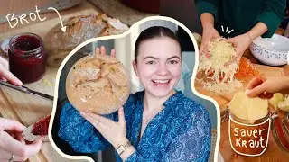Sauerkraut & Sauerteig - Ich fermentiere zum ersten Mal! 🥕