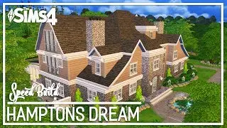 The Sims 4 Speed Build - Hamptons Dream