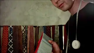 ASMR  Arrange hair, Pick a tie  Roleplay