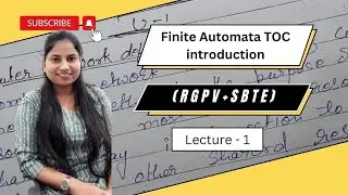 What is Automata ll advantage, components  features and its type in hindi || TOC lec-1 #education