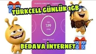 TURKCELL YENİ ÇIKAN (GÜNLÜK 1GB) İNTERNET ~ TURKCEL BEDAVA İNTERNET 2020 bip 1gb