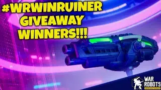 RUINER GIVEAWAY WINNERS IN WAR ROBOTS!!! #warrobots #wr #WRwinRuiner #shorts #short