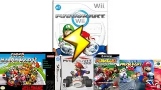 Mario Kart Wii Lightning Cup with the original tracks