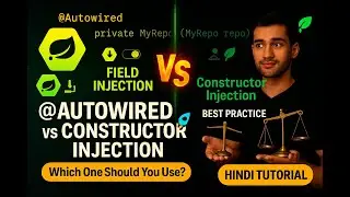 @Autowired vs Constructor Injection 🤔 | Spring Boot Dependency Injection Explained 🚀