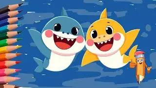 You WON'T BELIEVE How Easy Drawing Baby Shark Can Be