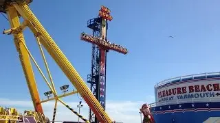 Great Yarmouth Pleasure Beach Vlog August 2015
