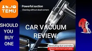 TEMU CAR VACUUM REVIEW#temu#temuhaul#temufinds#TemuHomeTech