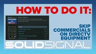 HOW TO DO IT: Skip Commercials with DIRECTV DVR - EASY AND MAGICAL
