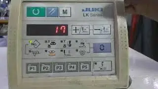How we lock and unlock x and y scale and speed in lk1900 AHS juki
