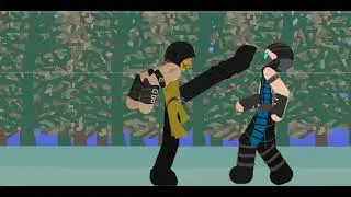 70 SUB SPECIAL  Sub-Zero VS Scorpion- Pivot Animation- Josue-Animation-2012-Mortal Kombat