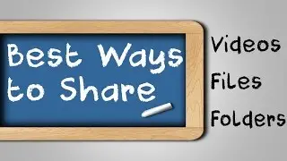 How To Send Big Files/ Videos/ Photos to Friends - How To