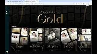 Tutorial on How to Access Canva Pack Gold
