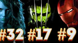 ТОП 32. СУПЕРГЕРОИ ПРОРАНЖИРОВАНЫ