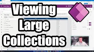How to View Large Collections of Data Easily in PowerApps | 2023 Tutorial