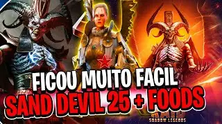 SAND DEVIL 25 | MUITO ACESSIVEL COM GODSEEKER ANIRI | RAID SHADOW LEGENDS