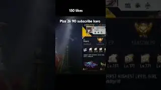 FREE FIRE ME 100 LEVEL 💀 FULL VIDEO 