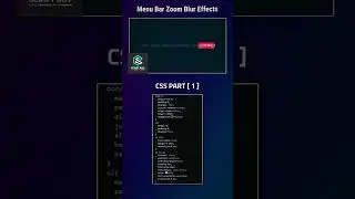 Text Hover Effect Animation | Blur Effect After Hover | 