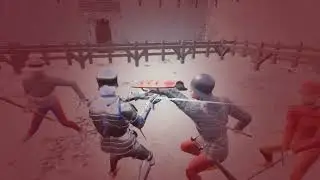 Half Swag:  Bald Clones Engage in Endless Medieval Combat