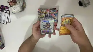 Unboxing - Booster Box - Obsidiana em Chamas com códigos