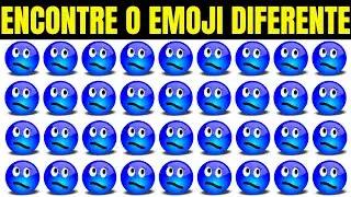 QUÃO BONS SÃO SEUS OLHOS? #14 | Encontre o emoji diferente | Teste de quebra-cabeças com emoji
