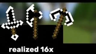 i made my own texture pack! (realized 16x)