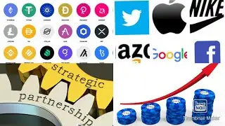 These Crypto's have Major Partnerships! Does that make them the blue chips Cryptos?