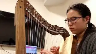 Watatsumi Island Theme - Genshin Impact (Harp cover)