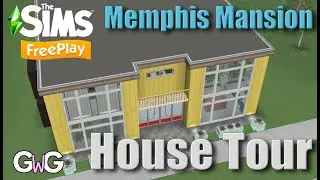 The Sims Freeplay- Memphis Mansion House Tour