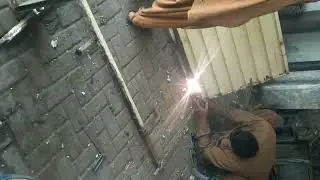 Door Welding | Welding Sound | Welding Light | Door Construction