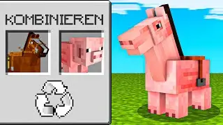 wir FUSIONIEREN MOBS in Minecraft!