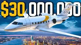 Inside The $30 Million Bombardier Challenger 650