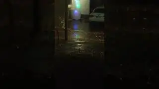 anhaltender Regen von Montagabend, den 30.10.2023